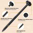 #14 x 4 Wood Structural Lag Screws