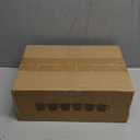 6 PACK Premium Glass Coffee Mugs with Handle, 12 OZ Classic Vertical Stripes Glass Coffee Cups, Transparent Tea Cup for Hot/Cold Beverages, Glassware Set for Americano, Latte, Cappuccino