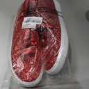 Jeekopeg Glitter Sparkly Fashion Sneakers Shoes Shiny Casual Shoes Bling Sequin Concert Low Cut Lace up Shoes Size 10