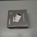 Mini Portable Projector 4K WiFi 6 BT 5.2 Upgraded Portable Projector Full HD Supported for Phone /PC /TV /HDMI /PS5 /Laptop Auto Keystone Home Theater 180 Rotation [Built-in App] White