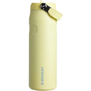 STANLEY IceFlow Flip Straw 2.0 Water Bottle 24 OZ | Built-In Straw with Larger Opening | Lightweight & Leak-Resistant | Insulated Stainless Steel | BPA-Free | Pomelo
