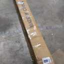 Nuwovwo Steel Fence Gate 6ft H x 4.2ft W for Metal Fence Panels, Galvanized Steel Gate with Dog Pickets, DIY Installation for Garden Fence, Wrought Iron Style, Incl. 1 Fence Post Black