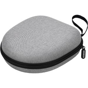 Ginsco Universal Headphone Case Compatible with JBL Tune 510BT 720BT, Sony WH-CH 720N/WH-CH520, with Sony/JBL/Soundcore Q20i Q30/BERIBES/TOZO/KVIDIO etc Wireless Headphones Gray