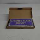 Heavy Duty Front License Plate Frame Compatible with Mercedes-Benz C Class Sedan/Wagon 2022-2025, Rust Proof Tow Hook Car Plate Holder, License Replacement Bracket with Mounting Kit