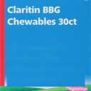 Claritin, Childrens Chewables Tablets Bubblegum, 30 Count