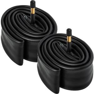 2-PCS 26" Bike Tubes 26x2.125/2.25/2.30/2.35/2.40 AV48mm Schrader Valve 56/64-559 26" Bicycle Tubes Compatible with 26 x 2.125 26x2.25 26x2.3 26x2.35 26x2.4 Bike Tire Tubes