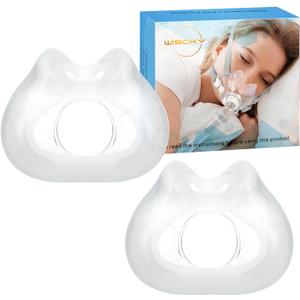 Replacement Cushion fo AirFit F30(M) Mask - 2 Packs Reliable Seal & Perfect Fit Full Face Mask Cushions, Compatible with Original F30 Frame(Medium)
