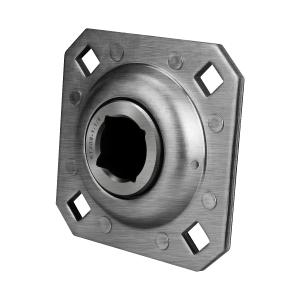 ST208-1-1/8 1-1/8" Square Bore Disc Harrow Flange Bearing Unit for Farming Applications Monroe Tuffline Replaces ST208-1.1/8 ST208-1-1/8N ST208-118N DHPPB5 FD208R-1.1/8 FD208R-1 1/8 FD208R-1-1/8