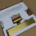 IRONPAX Wireless Wall Sconces Battery Operated, Rechargeable Wall Sconce,3CCT sconces wall Decor, 12000mAh Dimmable Bulbs & Remote, Motion Sensor (Gold - 1 Pack - 15.3 inch)