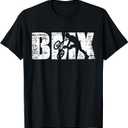 BMX - Distressed Look BMX Rider T-Shirt Medium