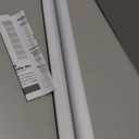 LazBlinds No Tools No Drill Cordless Zebra Blinds for Windows, Dual Layer Light Control for Day and Night, Light Filtering Privacy Roller Blinds and Shades for Home, 35" W x 48" H, White