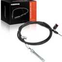 A-Premium Rear Passenger Side Parking Brake Cable Assembly Compatible with Chevrolet and GMC Models: Silverado 2500 HD 2006-2009, Silverado 3500 Classic, Sierra 2500 HD Classic, Sierra 3500 3500 HD