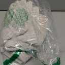 Deconovo Pack of 2, Square Pillowcase Covers, 20x20Inch, Cream Decorative Cushion Covers with Pattern Stripes, Corduroy Pillow Cases Machine Washable for Bedroom Sofa Couch