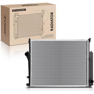A-Premium Engine Coolant Radiator Assembly Compatible with BMW E36 E46 Series 320i, 323i, 323is, 325i, 325is, 328i, 328is, M3, Z3, 1992-1999, Replace# 17111469179, 17111469908