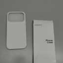 ORNARTO Compatible with iPhone 17 Pro Case 6.3", Slim Liquid Silicone 4 Layers Full Covered Soft Gel Rubber Shockproof Cover, Protective Phone Case for iPhone 17 Pro-Light Gray