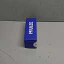 MIULEE Faux Fur Decorative Throw Pillow Covers 18x18 Inch Set of 2, Coastal Modern Art Home Decor Soft Plush Couch Pillows Cozy Fluffy Cushion Covers for Sofa Bed Navy Blue