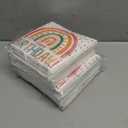 50 Pieces Boho Napkins Disposable Boho Party Napkins 13 x 13 Inches, Paper Cocktail Napkins Birthday Supplies Decorations for Baby Shower Birthday Party, Pack of 5