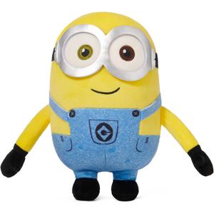 MINISO 8" Minions Stuffed Animals Plush Toys (Bob), Cute Sleeping Bedding Stuffed Animals Kawaii Plushies Pillow for Kids Toddler Toys Boys Girls