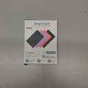 SPOTMINDERS Husband Valentines Day Gifts for Him Apple MFi Certified Wallet Tracker Works with Apple Find My Tracking Card for Wallet Card Rechargeable IP68 0.07in Slim iPhone Item Finder for Luggage (Black (Pack of 1))