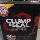 ARM & HAMMER Clump & Seal Platinum, Complete Odor Sealing Clumping Cat Litter, Multi-Cat, 14-Day Odor Control, Online Exclusive Formula, 37 Lbs (37lb  Frustration Free Pack)