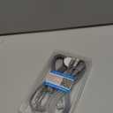 2Pack Travel Essentials,Multi Charging Cable 3 in 2 USB C for Apple Watch Charger,iPhone Charger,Cruise Vacation Camping,Portable for iWatch Series 11-2/Ultra/SE & iPhone 17-12,Sony PSP Cables (Grey)