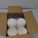 JOLLY PARTY [100 Pack] 16 oz Paper Coffee Cups, Disposable Paper Coffee Cup with Lids, Sleeves, and Stirrers, Hot/Cold Beverage Drinking Cup for Water, Juice or Tea, Suitable for Home,Shops and Cafes