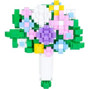 Strictly Briks Compatible with Lego | Classic Wedding - Bouquet - 372 Briks | Compatible with All Major Brands
