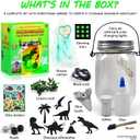 Dinosaur Lantern Nightlight Craft Kit - DIY Dinosaur Crafts for Kids, Ages 3-12