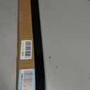 Light Blocking Strips for Window Shades and Blinds, 100% Blackout PVC Side Tracks Light Blocker for Blinds, Window Light Blocker for Bedroom(White, 58", 2PCS)