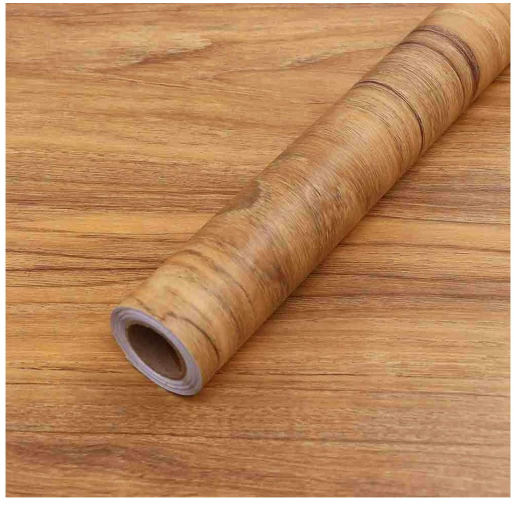 COSNIGHT Wood Grain Contact Paper Peel and Stick Wallpaper Self Adhesive Wall Paper for Countertop Drawer Shelf Liner Cabinet Easy to Clean 15.7In x 118In