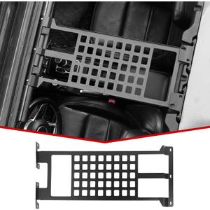 JeCar Roof Rack Hard Top Molle Panel Exterior Accessories Compatible with Jeep Wrangler JL JLU 2018-2023 & Gladiator JT Truck