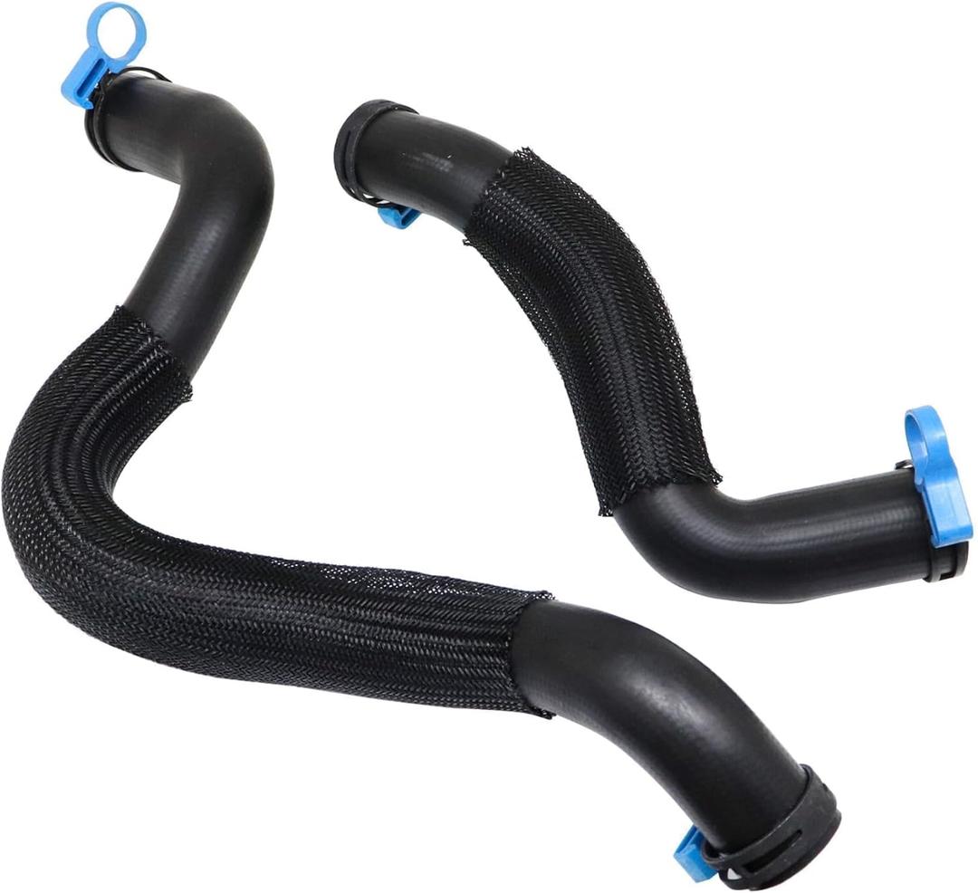 XQSMWF Radiator Coolant Hose Compatible with Chevrolet Malibu 1.5L L4 2016-2021 Inlet Upper 23416969 Coolant Lower Hose 23416973