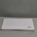 RECCAZR Wireless Keyboard and Mouse Combo, Full-Sized Keyboard and Adjustable DPI Mouse, 2.4GHz USB Receiver, Wireless for PC, Windows, Desktop, Laptop (Blue)