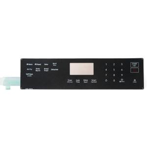 VAINELY DG9600850A Membrane Switch Touch Pad Compatible with Samsung Range Oven NX60A6111SS NX60A6711SS/AA00 NX60A6711ST/AA00 NX60A6711SS/AA01 NX60A6711SS/AA02, Control Panel Overlay Black
