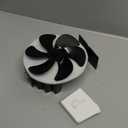 Wood Stove Fan Heat Powered Fireplace Fan Non Electric, Thermal Fan for Wood Burning Stove//Log Burner, w/Stove Accessories Thermometer