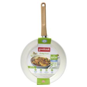 GoodCook Healthy Ceramic Titanium-Infused 12 Fry Pan, Nonstick Cooking Pan, Frying Pan Skillet for Eggs, Meats, Vegetables, Sauces, Warming Tortillas: Home & Kitchen