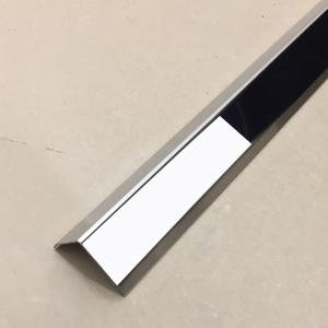 Stainless Steel Corner Protector for Walls/Desk/Showerm, Peel and Stick Corner Bumper Guards - Large Corner Trim,  44  Inches Long (Color : Color 2, Size :  44"