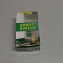 Zigbee Smart Switch no Neutral Required | 1 Channel Rocker Paddle Smart Light Switch Compatible with Alexa, SmartThings and Work with Google Home, Smart Home Devices, 1-Pack