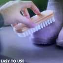 2 x 2Pcs Suede Brush for Shoes Nubuck Brush Suede Eraser Suede Shoe Brush Suede Shoe Cleaner