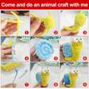 OYVAHOS 600PCS Pipe Cleaners Craft with 100 Self-Adhesive Googly Eyes,Multi-Colored Chenille Stems for Craft Supplies,Pipe Cleaners Bulk for DIY Projects, Room Decor,Decorations(12inch,30colors)