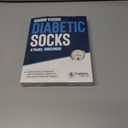 Doctor's Select Bamboo Viscose Ankle Diabetic Socks for Women & Men - 6 Pairs Viscose Bamboo Socks Woman, Low Cut Non Binding (Medium, 2 Black/2 White/2 Gray - 6 Pairs)