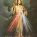 Divine Mercy Framing Print 8" X 10" Spanish