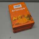 2 x Artscope Fall Decorative Throw Pillow Covers 18x18 Inch Set of 4, Hello Pumpkin Give Thanks Buffalo Plaid Outdoor Farmhouse Pillow Cases for Home Sofa Couch-Orange