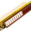 Yellow Mountain Imports American Mahjong Tile Pushers - Set of 4, 18-Inch Multi-Color Acrylic Mahjong Pushers, Medium