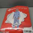 fun shack Tuxedo Costume for Men  Orange or Blue Suit Mens  Funny 90s Movie Character, Halloween Costumes for Men (Medium)