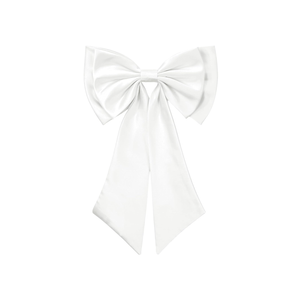 Big Pink Satin Bow for Dresses Women 22'' Large Detachable Dress Bow with Tails Huge Wide Bowknot for Bride Wedding