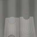 Faucet Mat for Kitchen Sink - Wider Diatomite Fast Drying Stone Sink Tray, Super Absorbent, Prevents Moisture Buildup - Faucet Splash Guard for Bathroom Counter (Light Grey, 15x5.3inch)