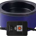 Electric Glue Pot for Crafts, 225-400F Adjustable Temperature, 160ml Hot Pot, 5-1/4" Diameter, 1" Depth - Fits Sticks and Glue Pellets - Great for Crafts, DIY Projects Pellets