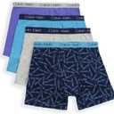 Calvin Klein Boys' Underwear Four Pack Boxer Brief Value Pack (Blue Moon Pack)