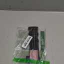 Heavy Duty Tactical Dog Collar Adjustable Nylon Pet Collars Quick Release Buckle with 2 D-Rings Patch for Medium, Large Dogs (Black, Size L) (Large:Width 1.5",Neck 19-28")